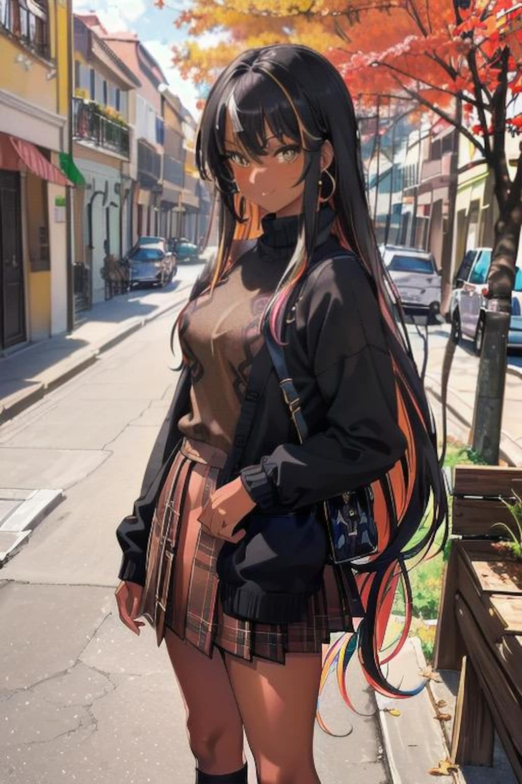 秋物コーデファッションギャルズ