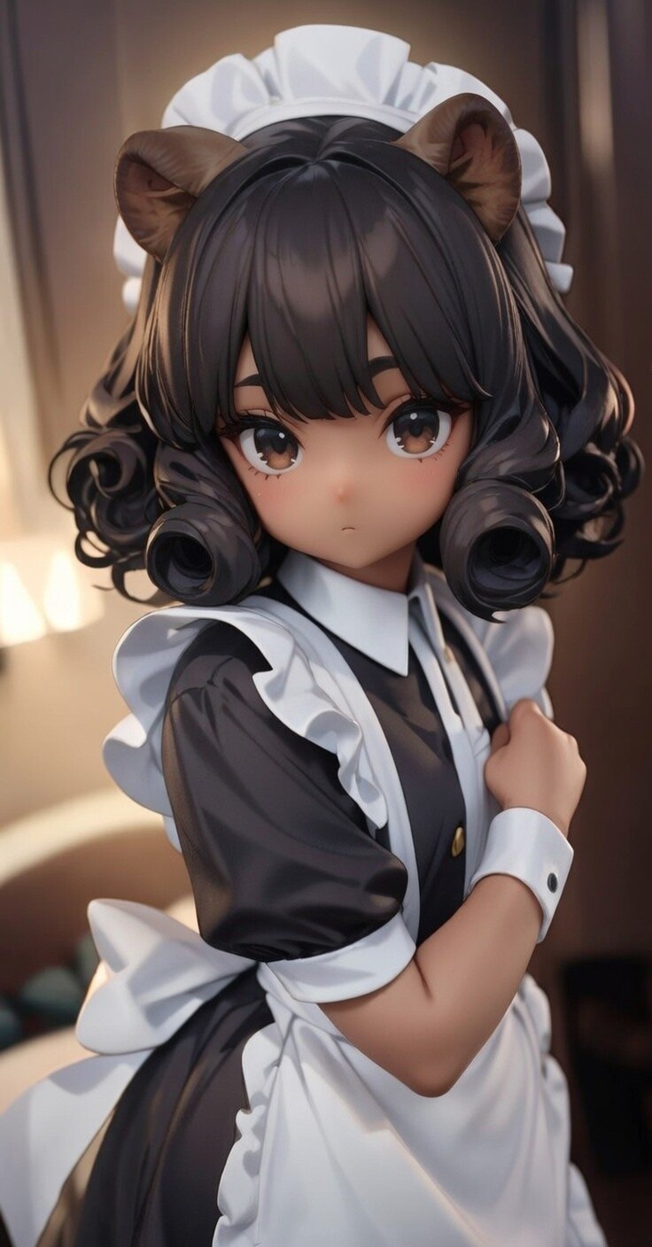 狸の獣人メイド