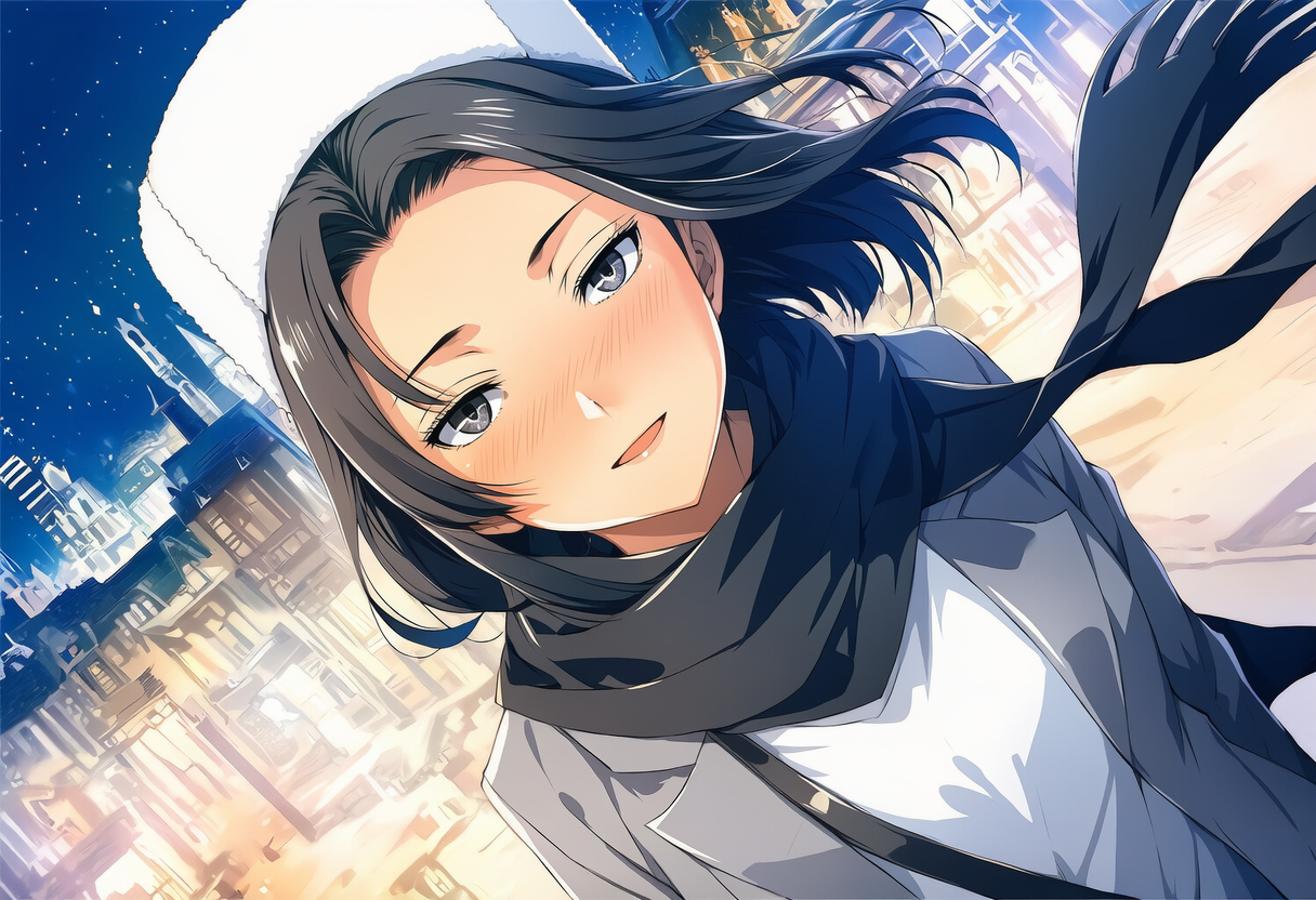 後輩とクリスマス | の人気AIイラスト・グラビア