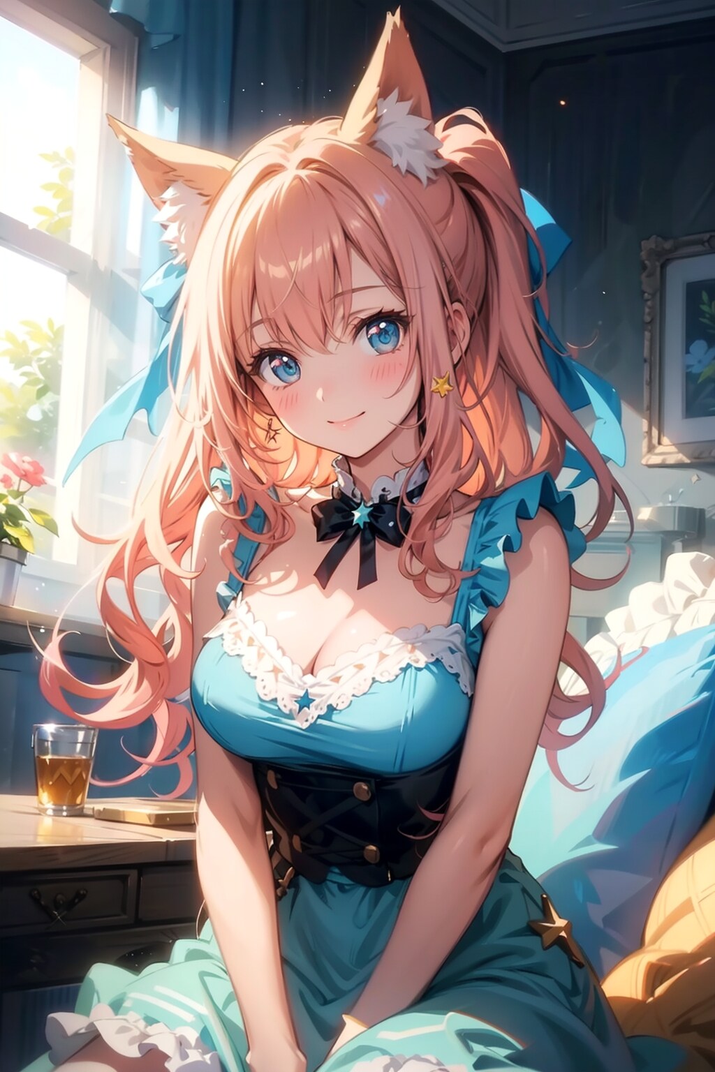 今日の狐耳娘