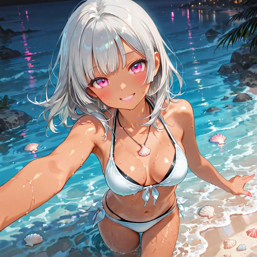 貝殻拾い