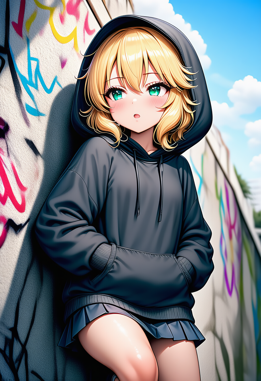 パーカーちゃま | の人気AIイラスト・グラビア