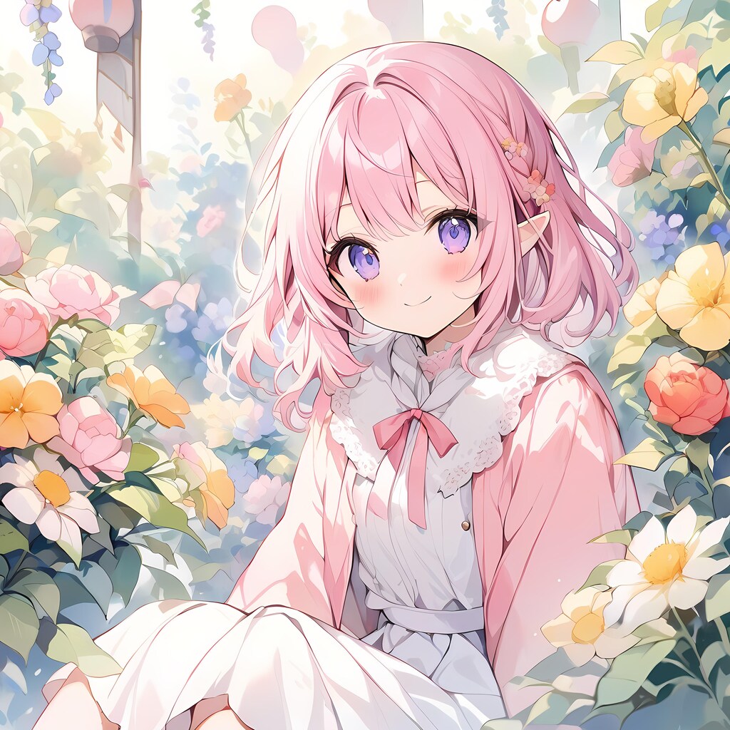エルフ娘。