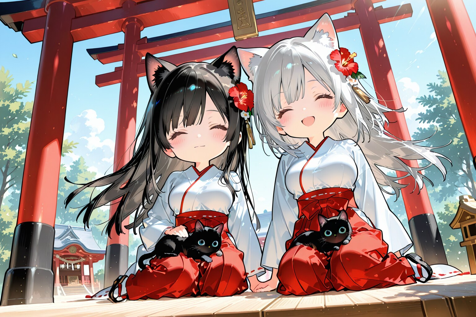 ひなたぼっこ日和だね～ | の人気AIイラスト・グラビア