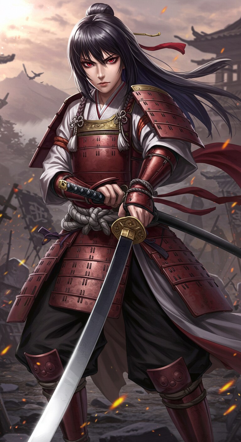 女武者　ImageFX土産