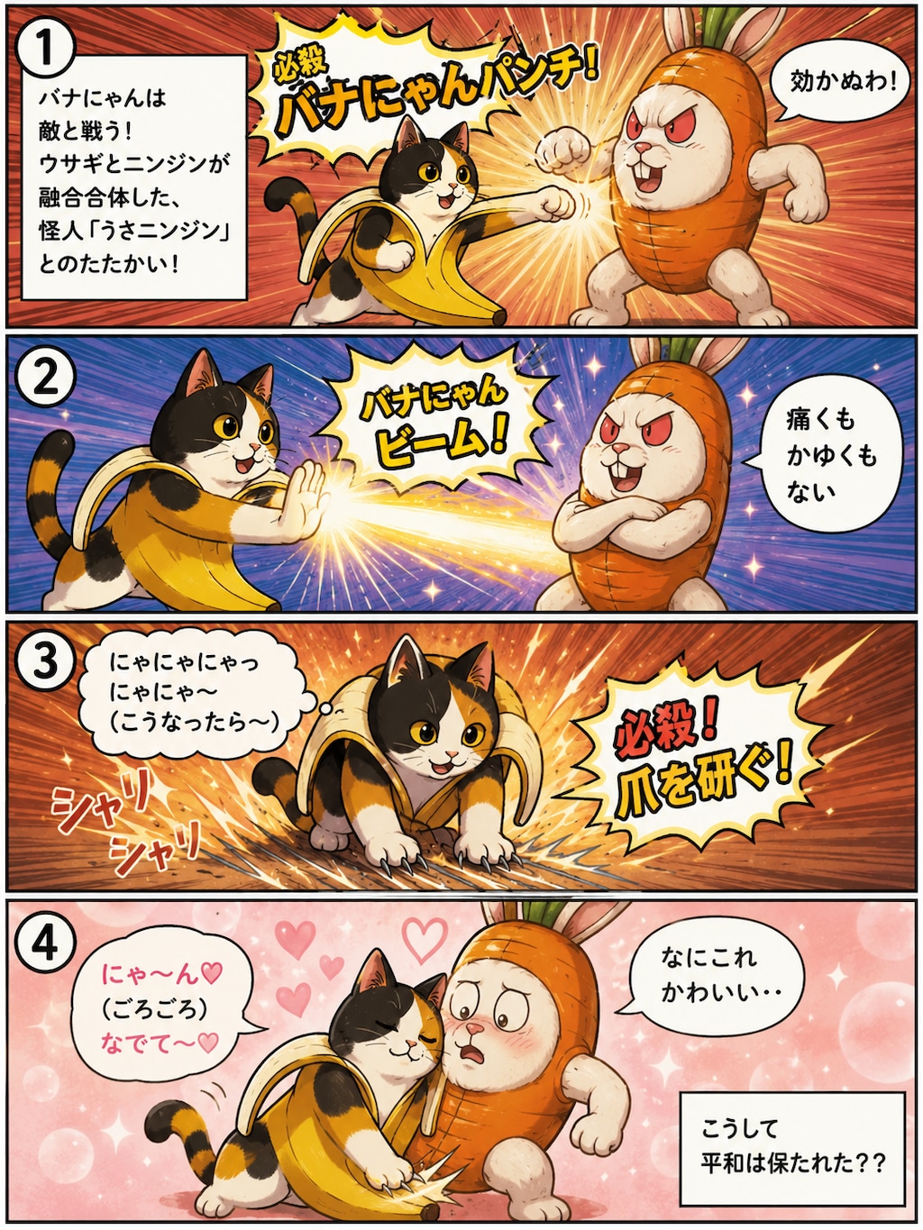 にゃにゃっとバナにゃん〜エピソード0＆キャラシート