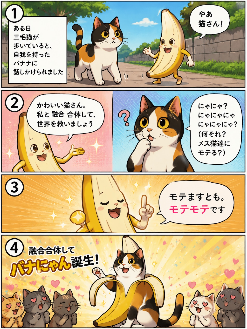 にゃにゃっとバナにゃん〜エピソード0＆キャラシート