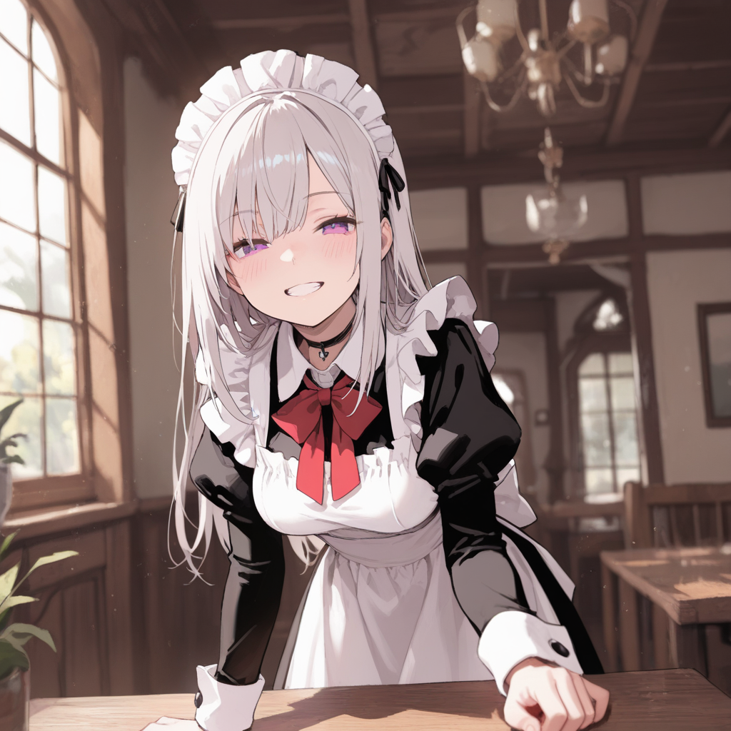 XLでメイドさんのテスト