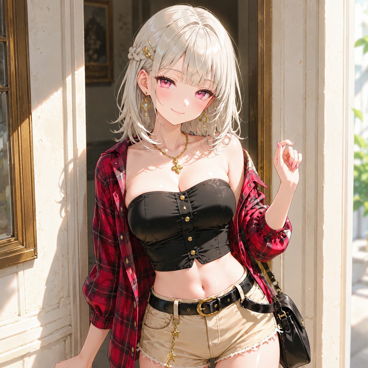 ホットパンツでお出かけ