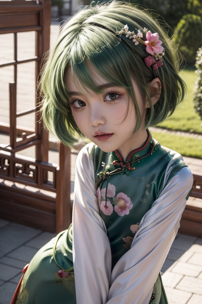 ちゃいな女子 | の人気AIイラスト・グラビア