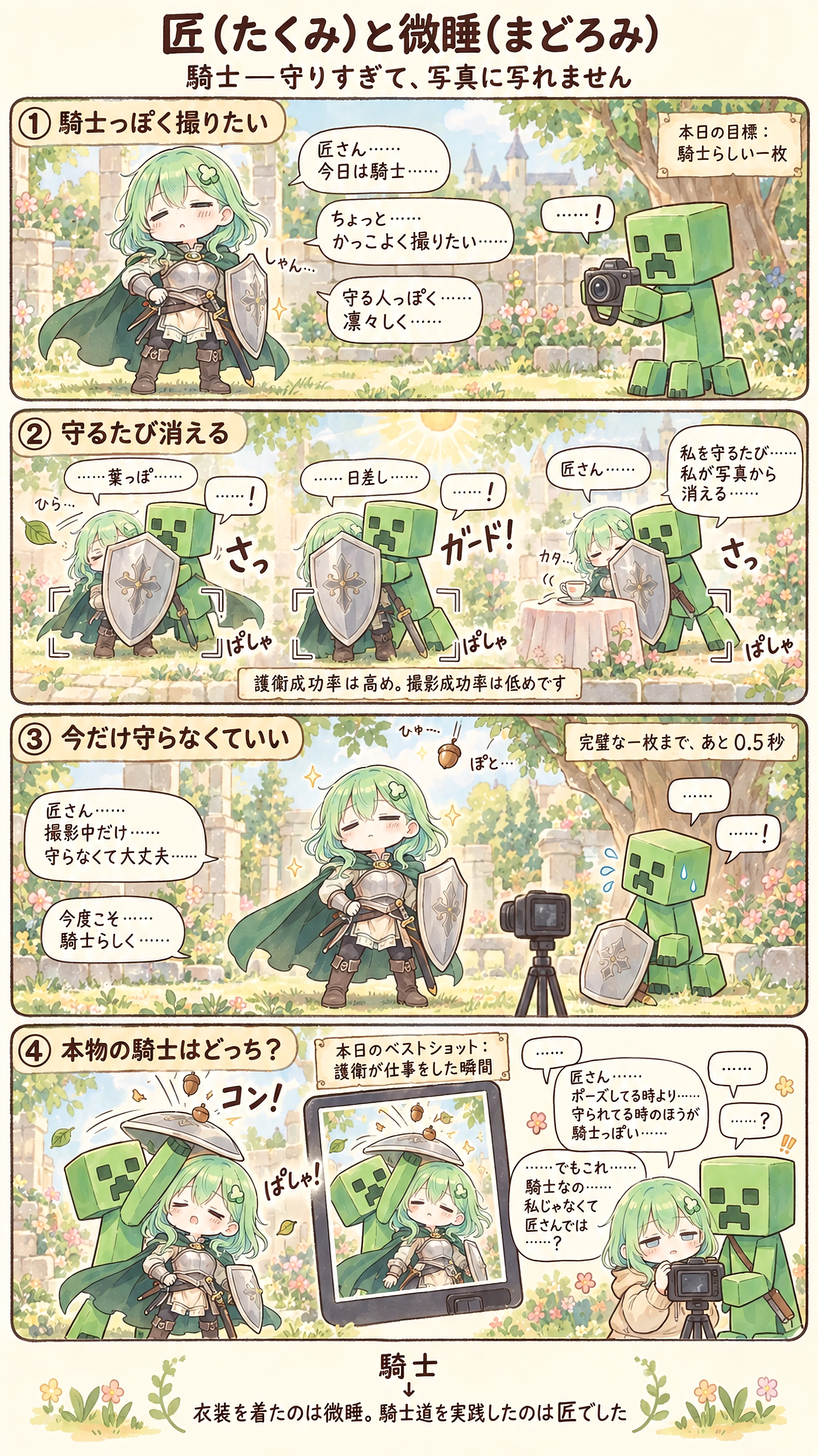 The Knight Behind the Knight | の人気AIイラスト・グラビア