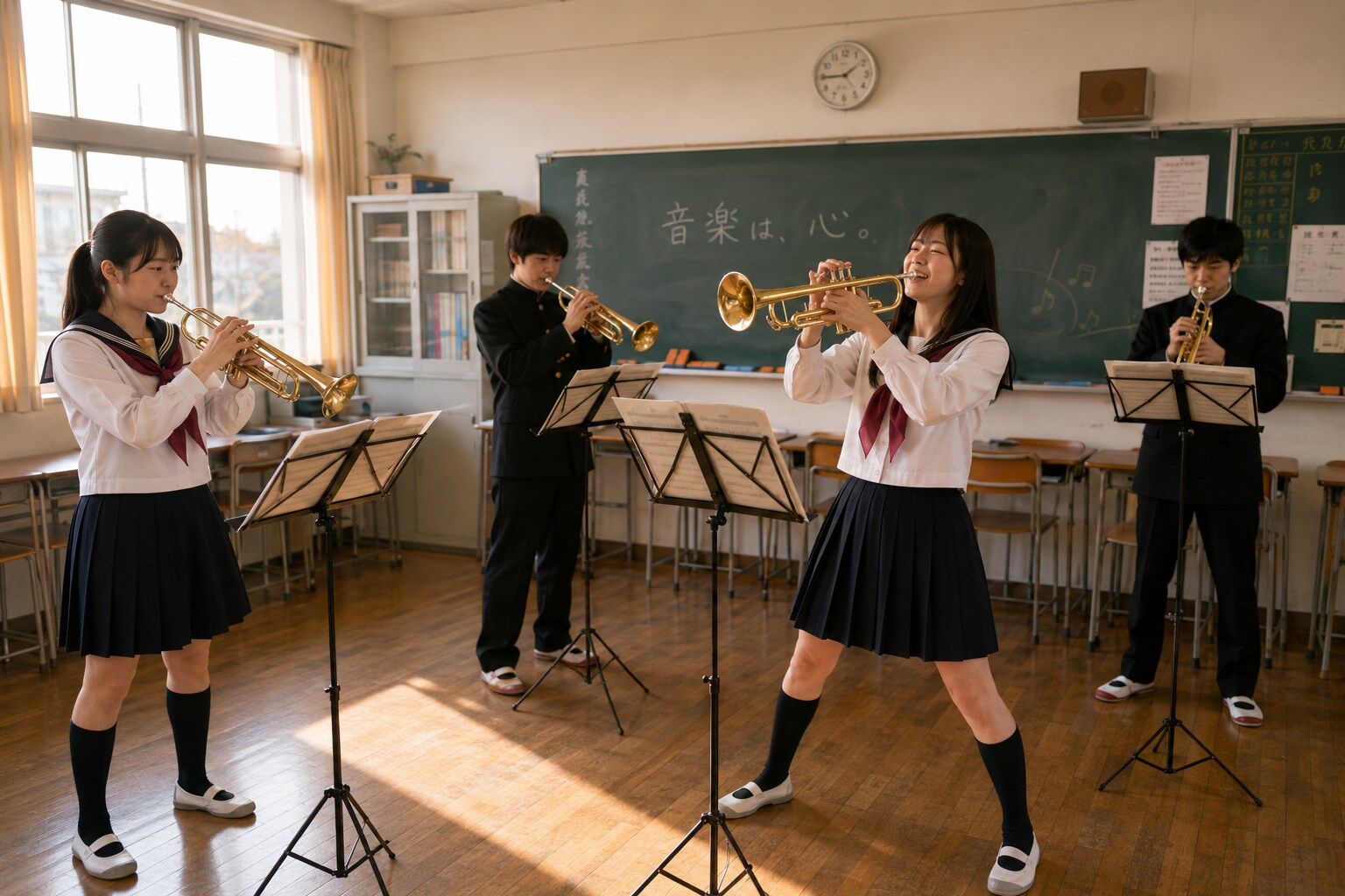 【吹奏楽部あるある】金管楽器編 | の人気AIイラスト・グラビア