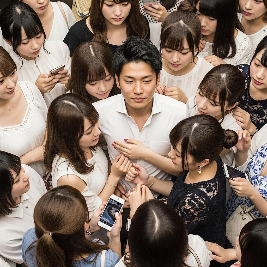 エレベータで奪い合い
