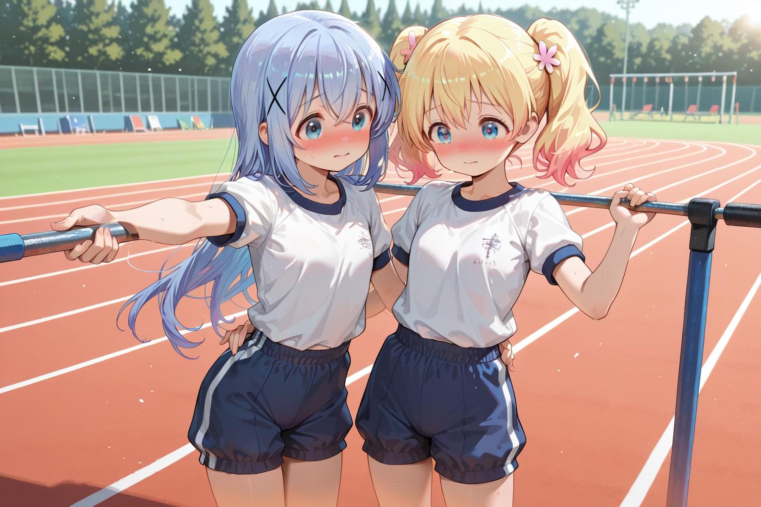 鉄棒 | の人気AIイラスト・グラビア