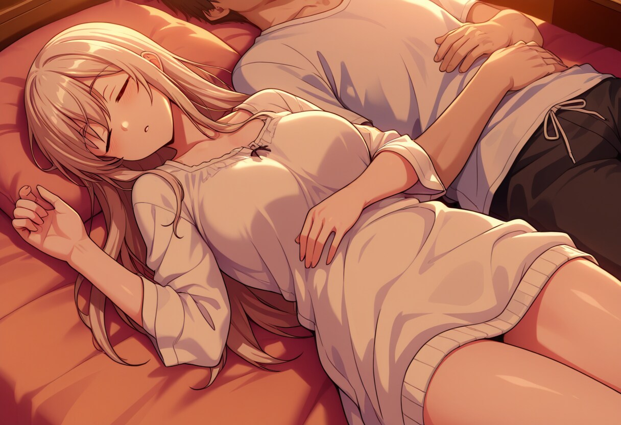 カップル睡眠