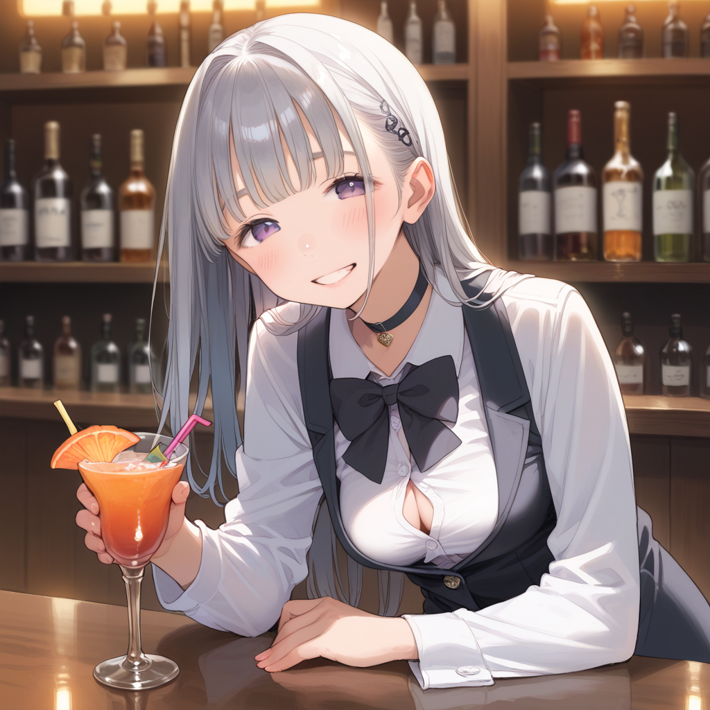 メイドさんがバーメイド