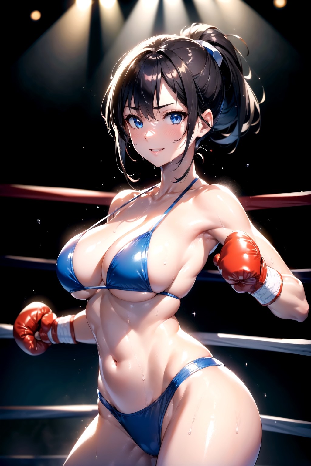 ボクシング美女