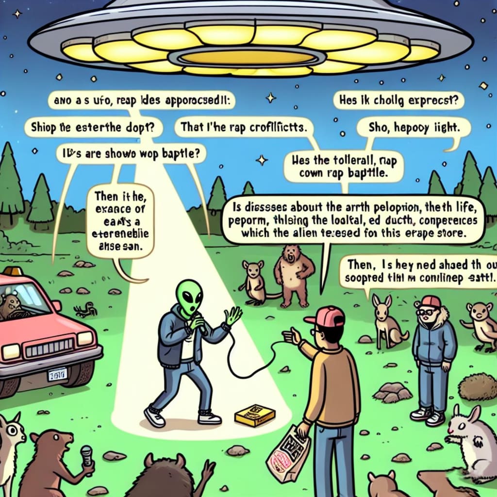 未知とのラップ