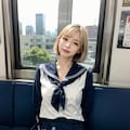 にやにやしながら脚を広げる①人目 4枚目