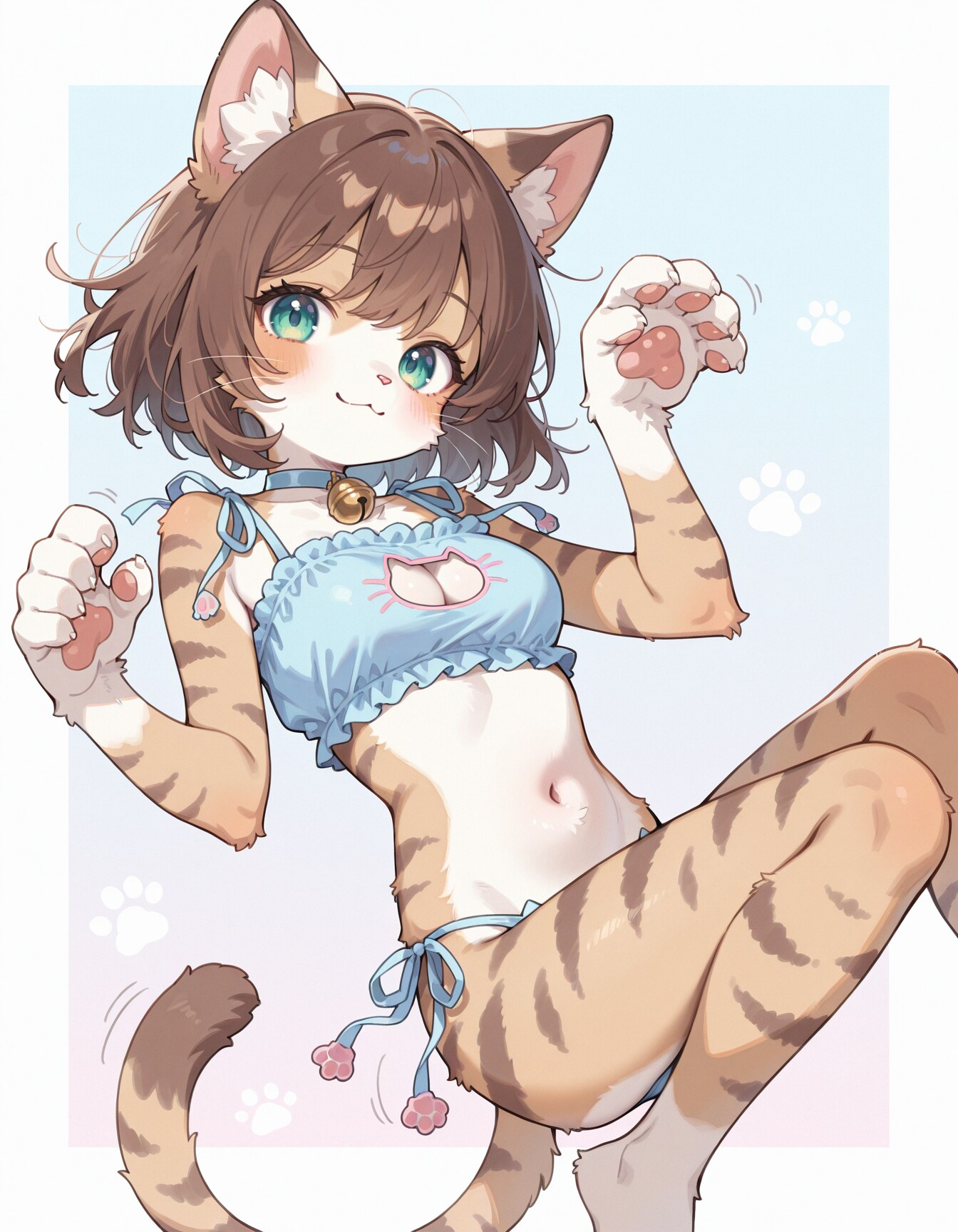ねこランジェリーのネコ少女