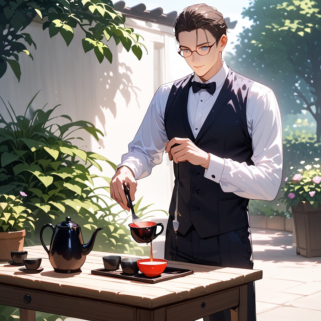 美味しいお茶をどうぞ