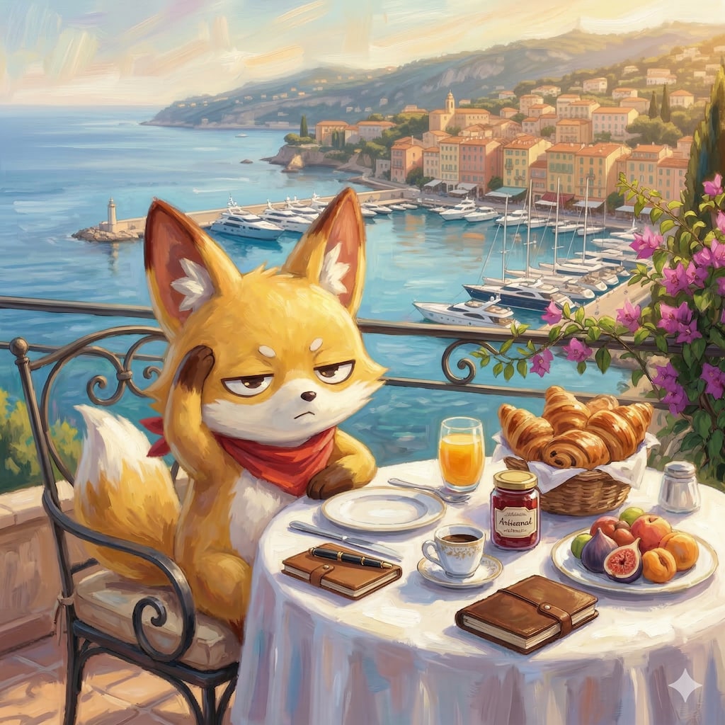 朝のリヴィエラ