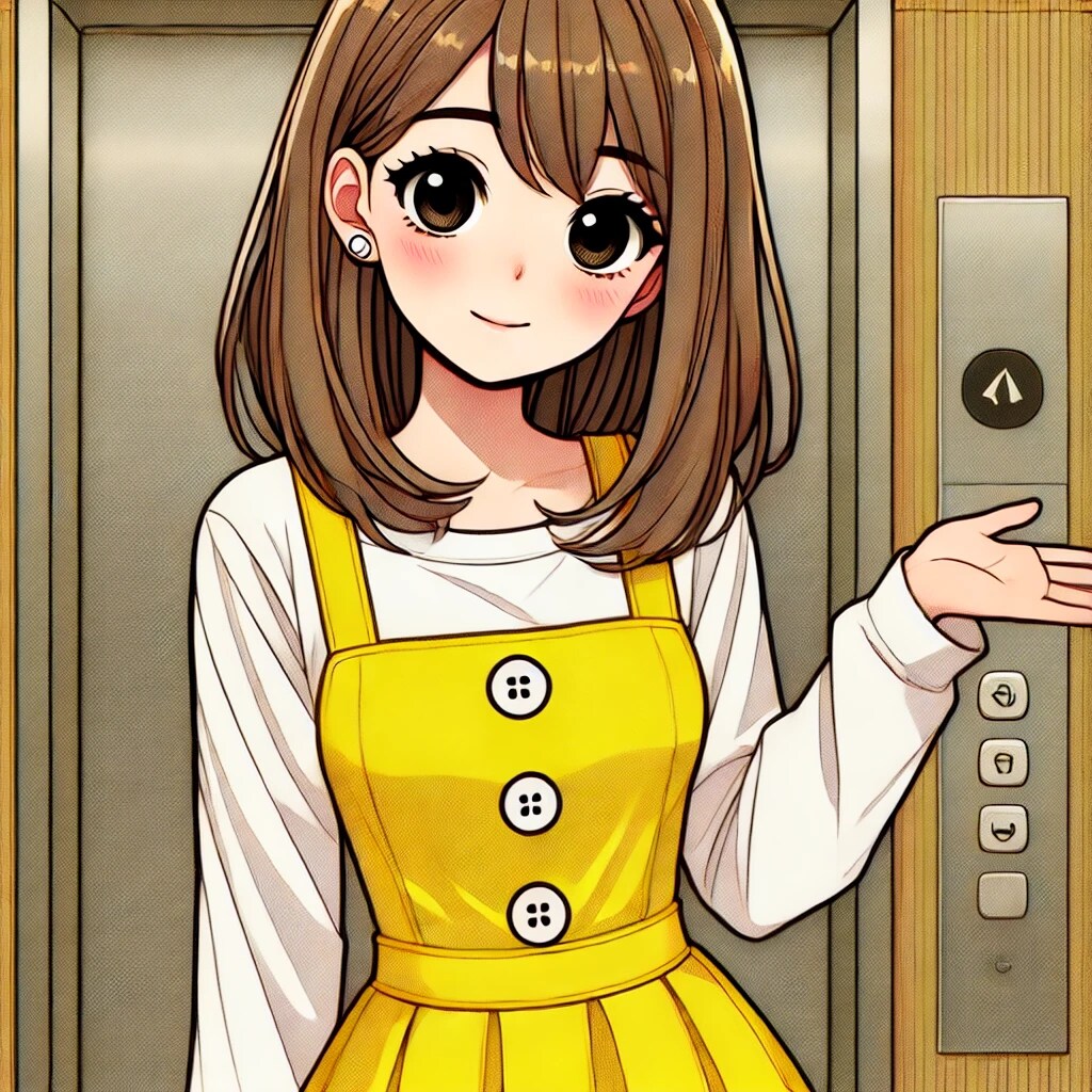 エレベータのお姉さん