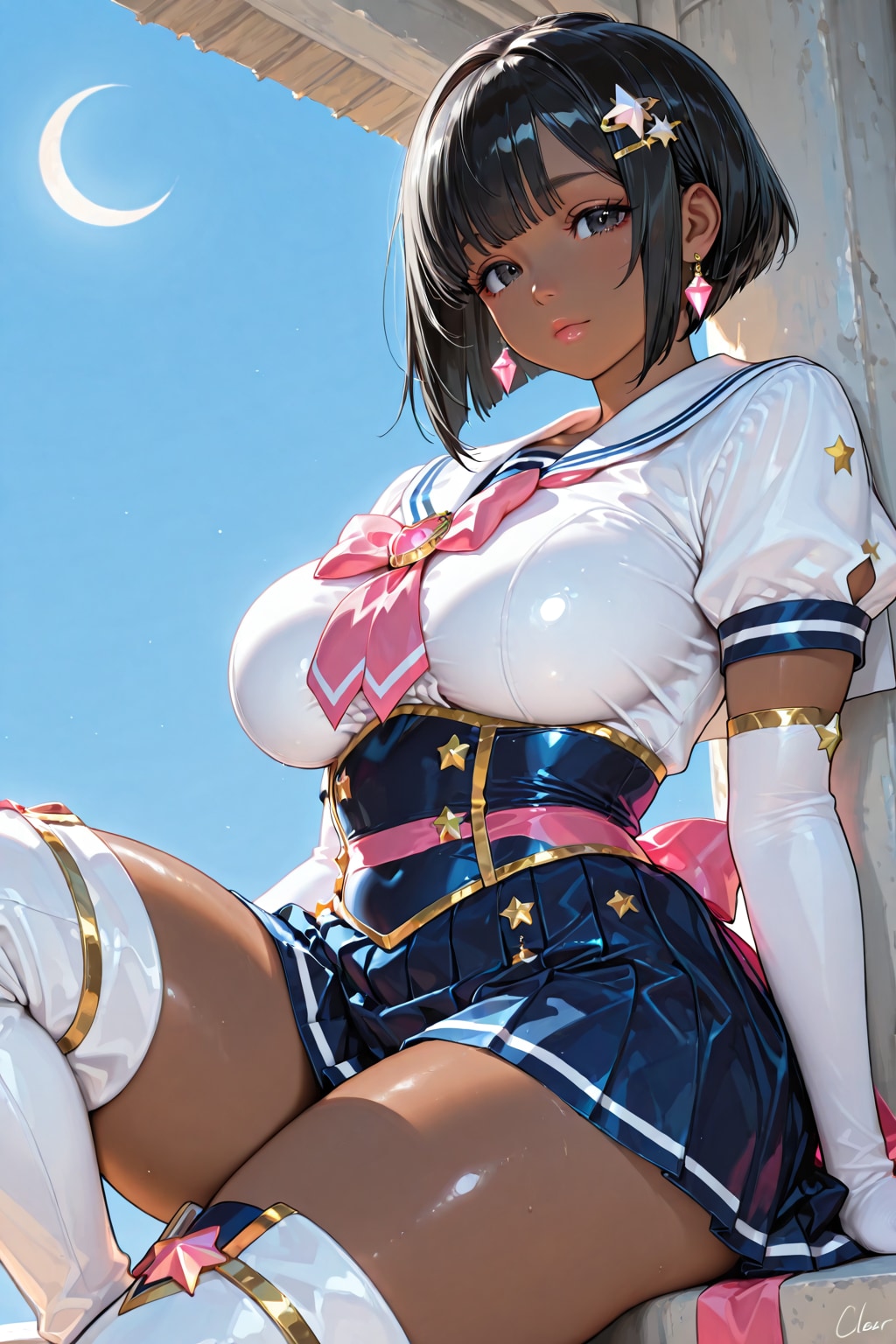 月光に誓う、星のセーラーヒロイン
