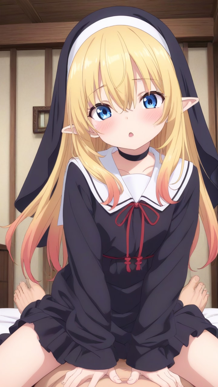シスターエルフちゃんのご奉仕