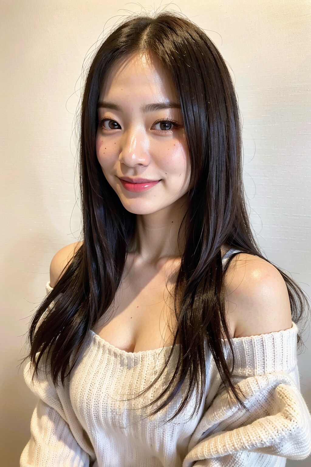 オフショル彼女