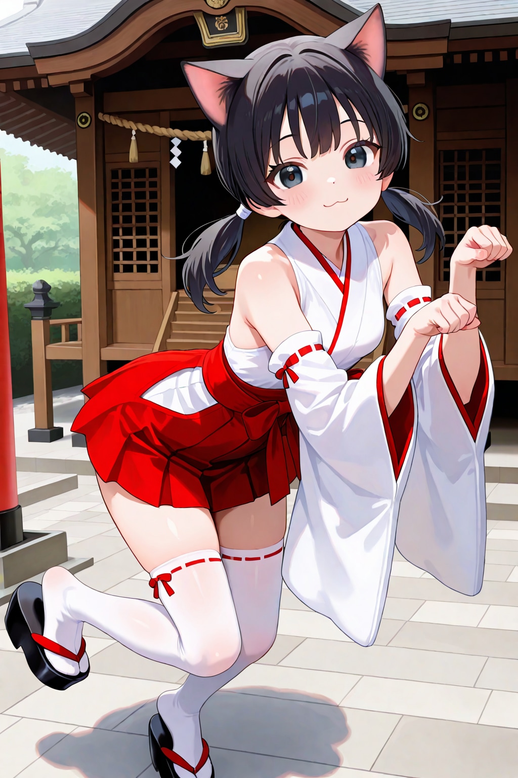 猫耳巫女