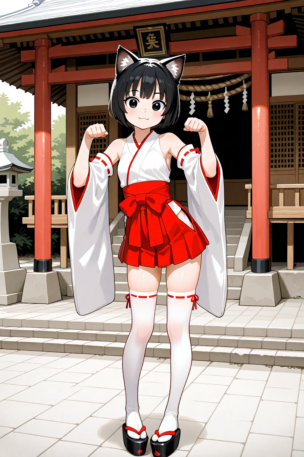 猫耳巫女