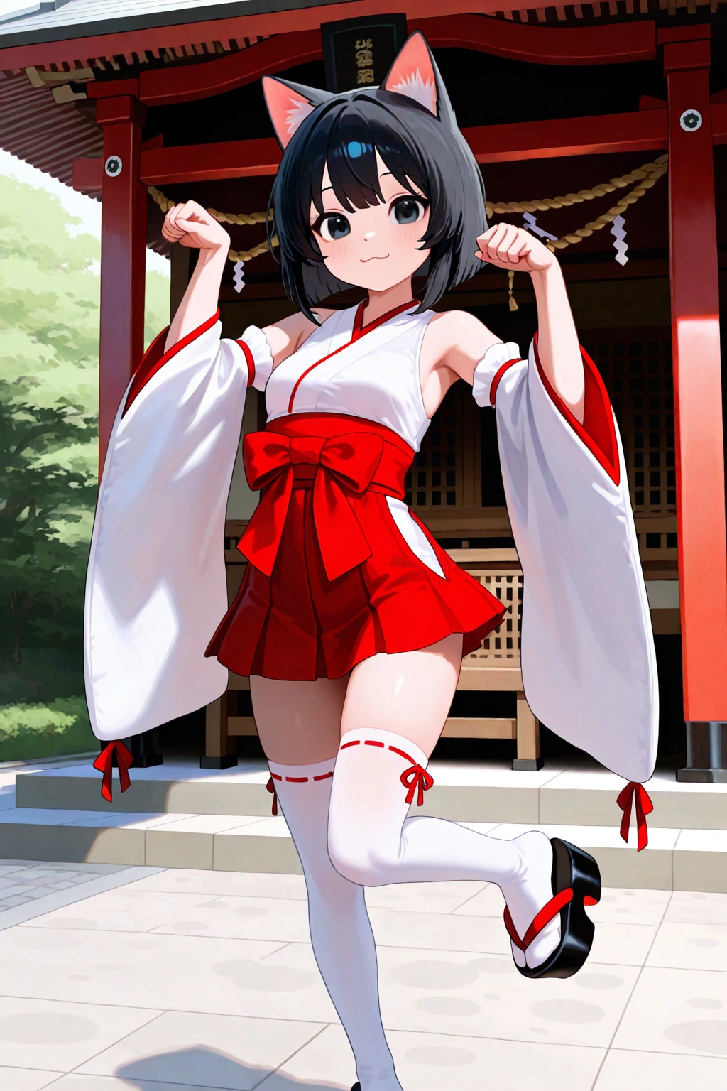 猫耳巫女