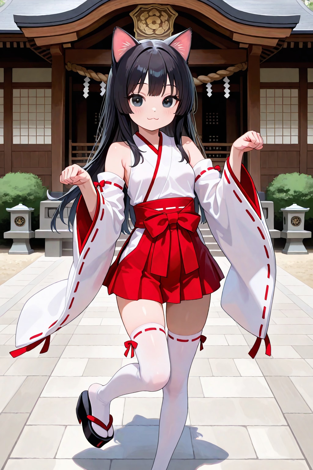 猫耳巫女