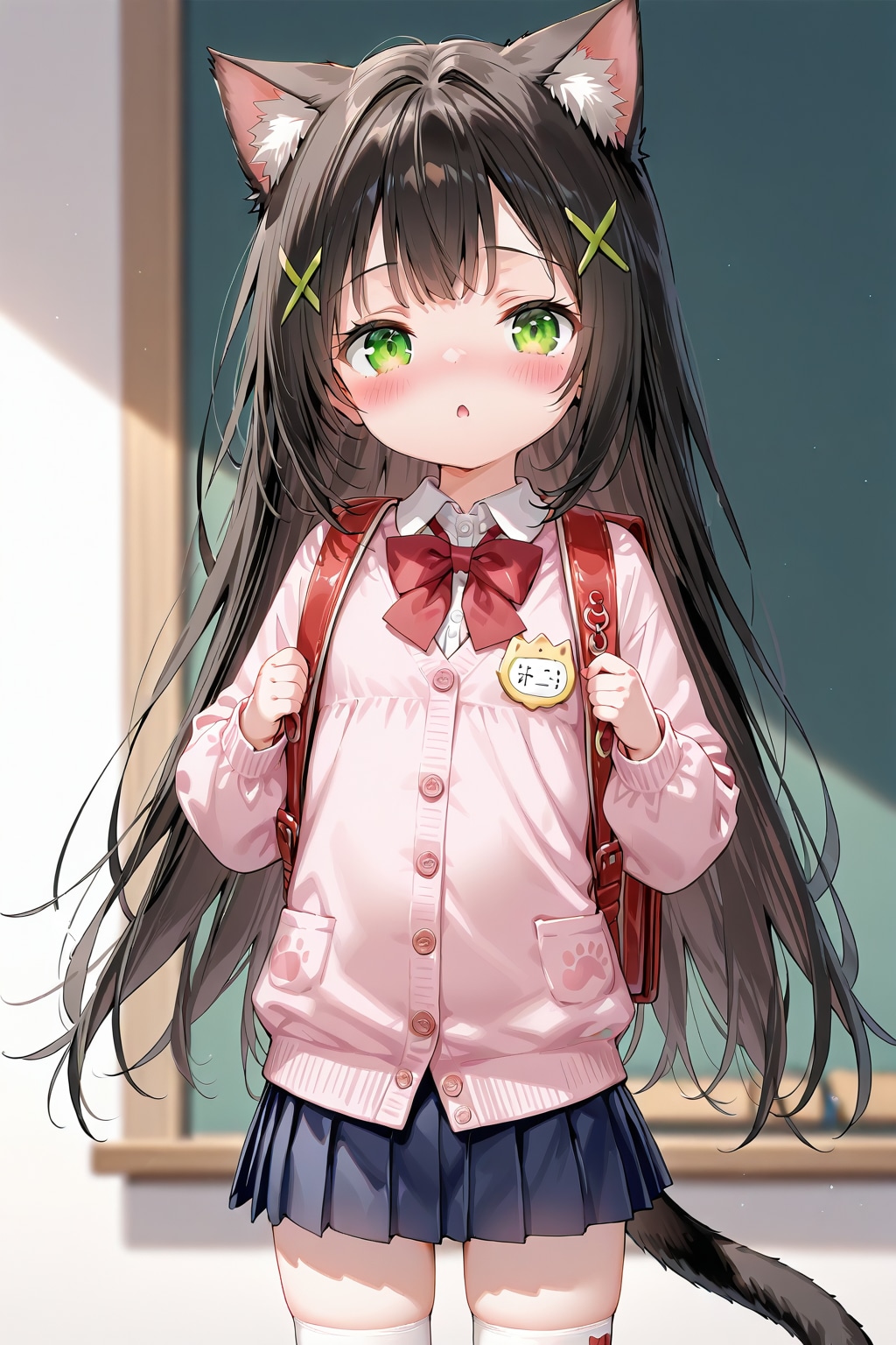 ネコミミスクールガール