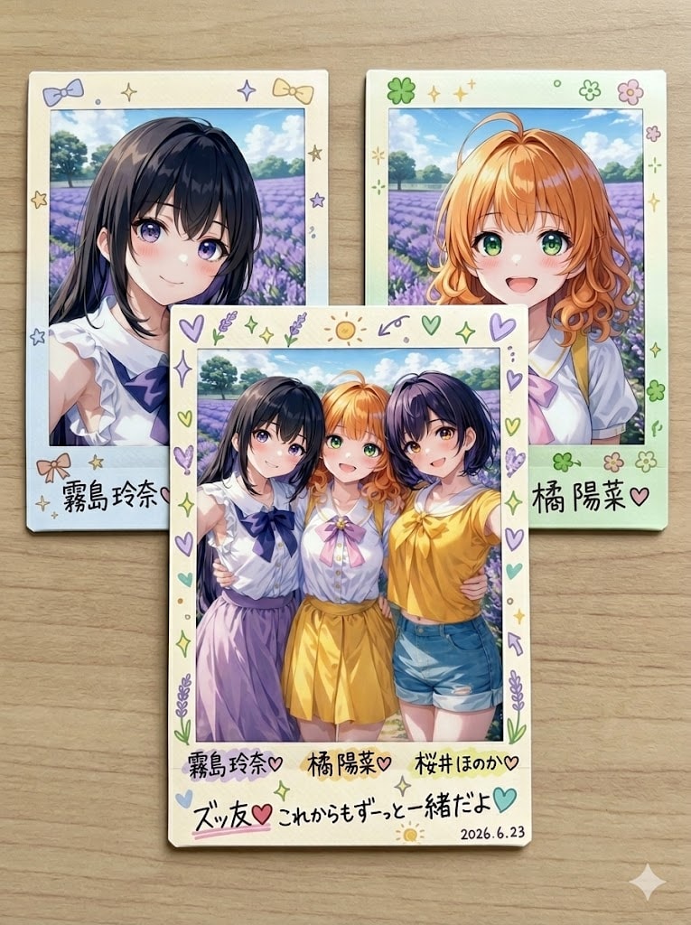 うちらズッ友だよ