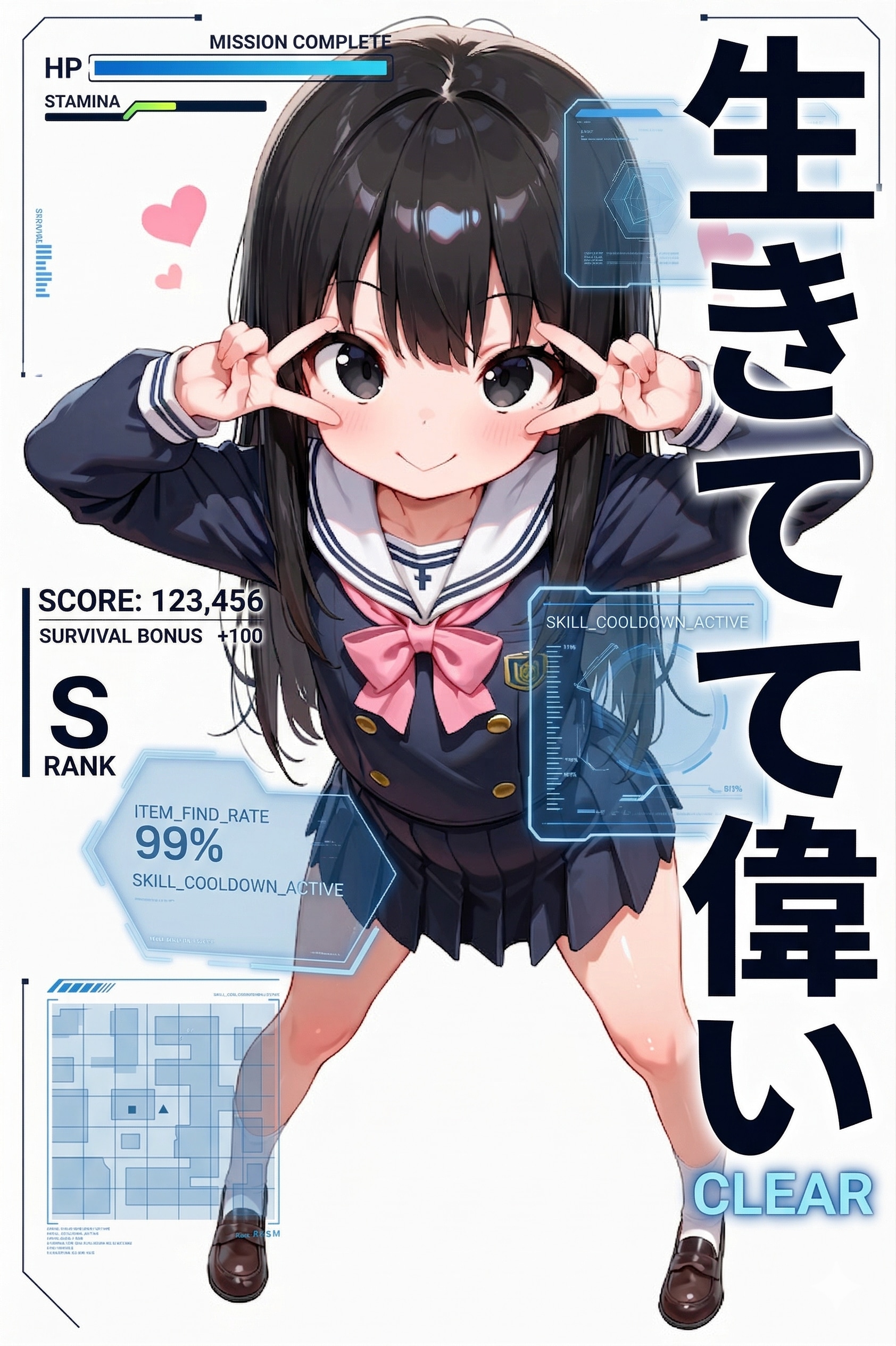 生存ボーナス獲得！ | の人気AIイラスト・グラビア