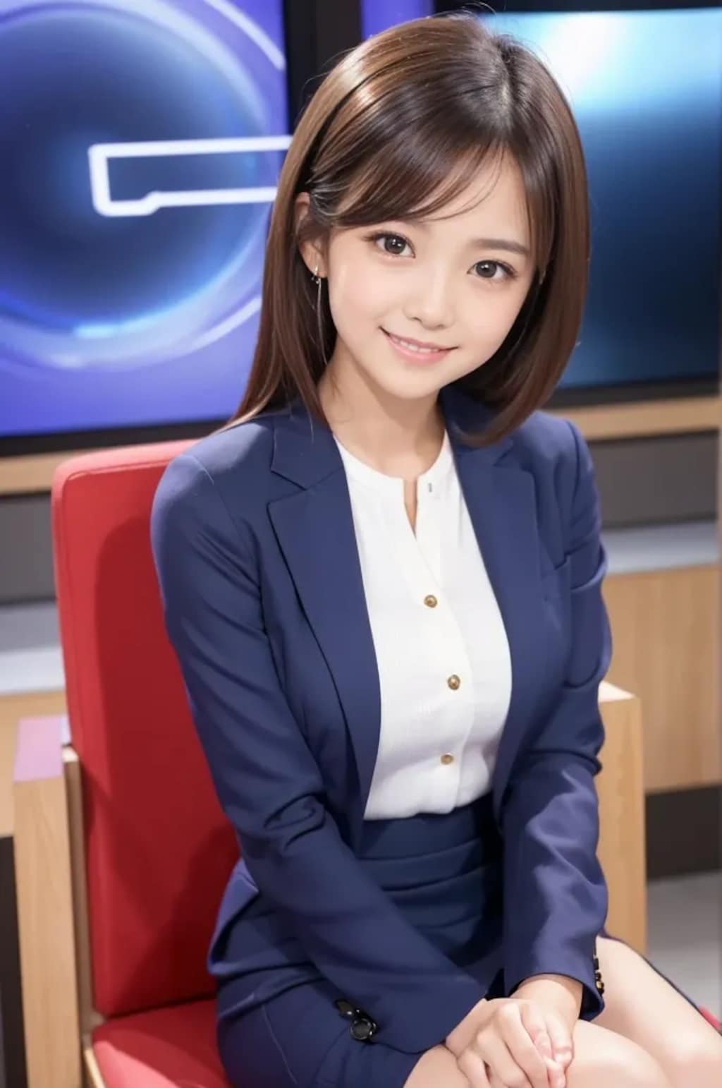 ニュースキャスター