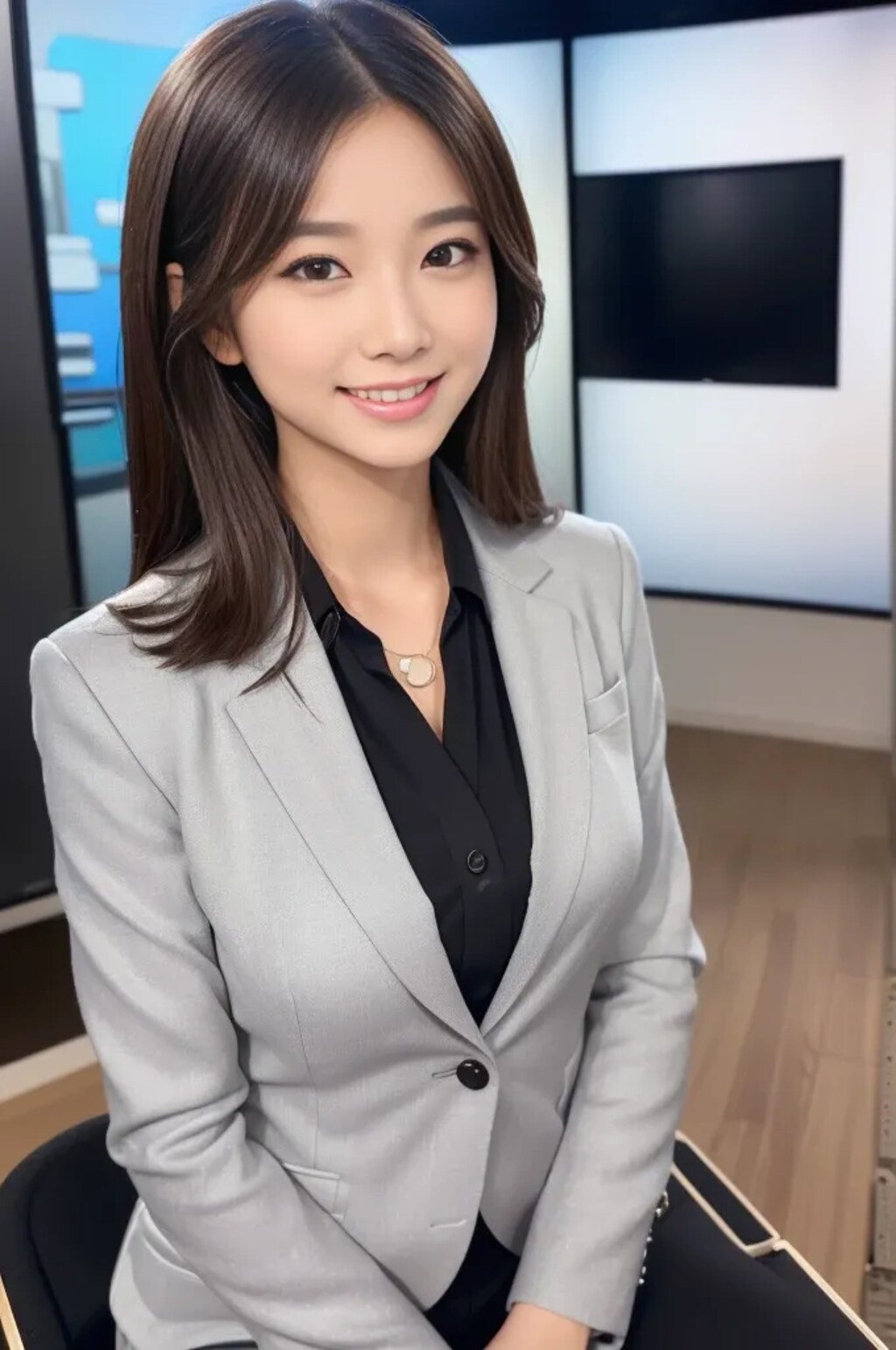 ニュースキャスター