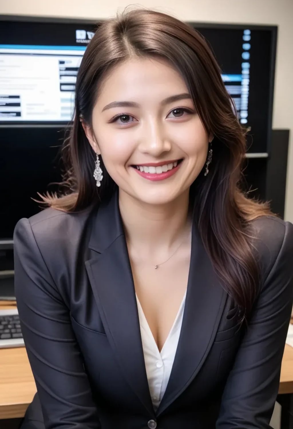 ニュースキャスター