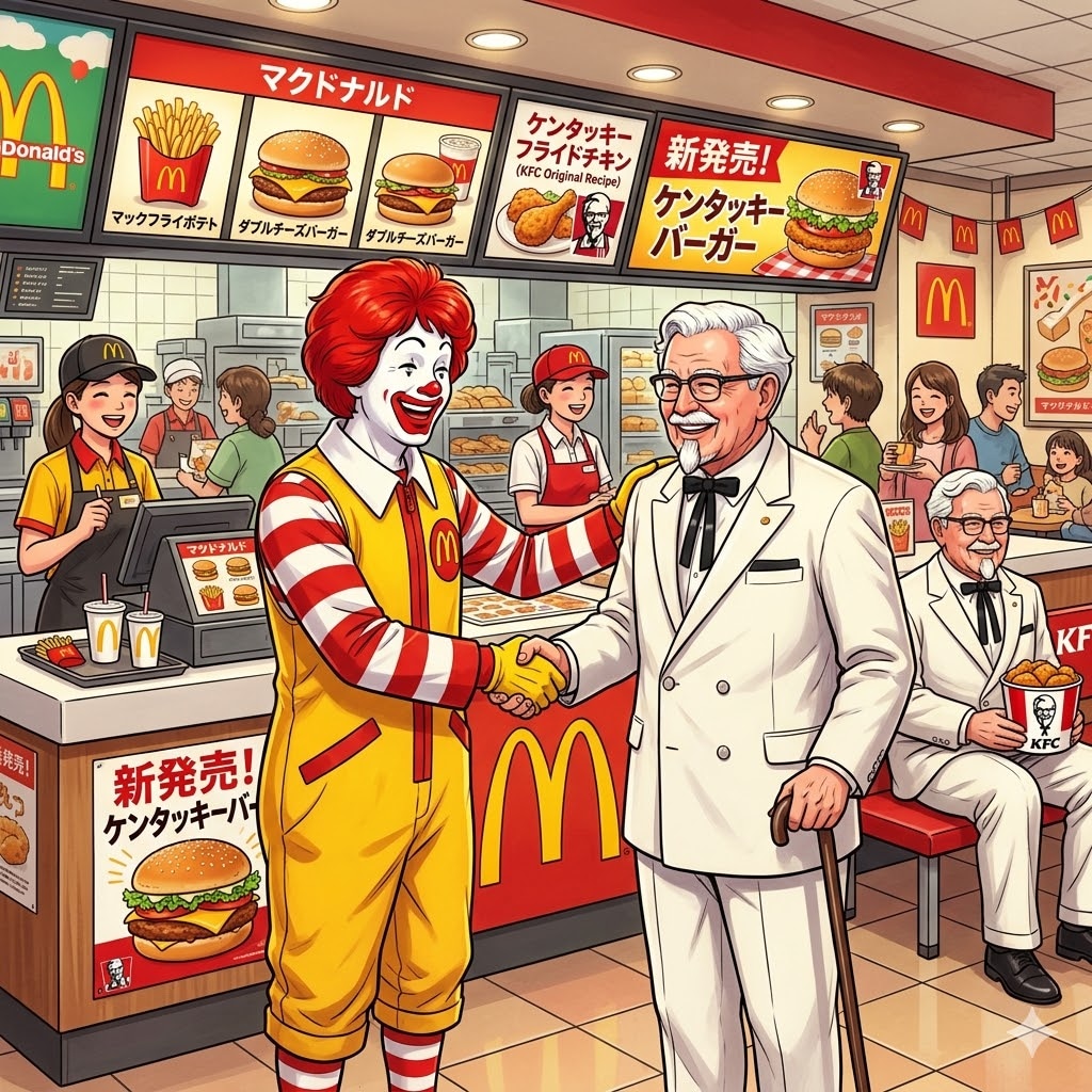 マックとKFCが合体