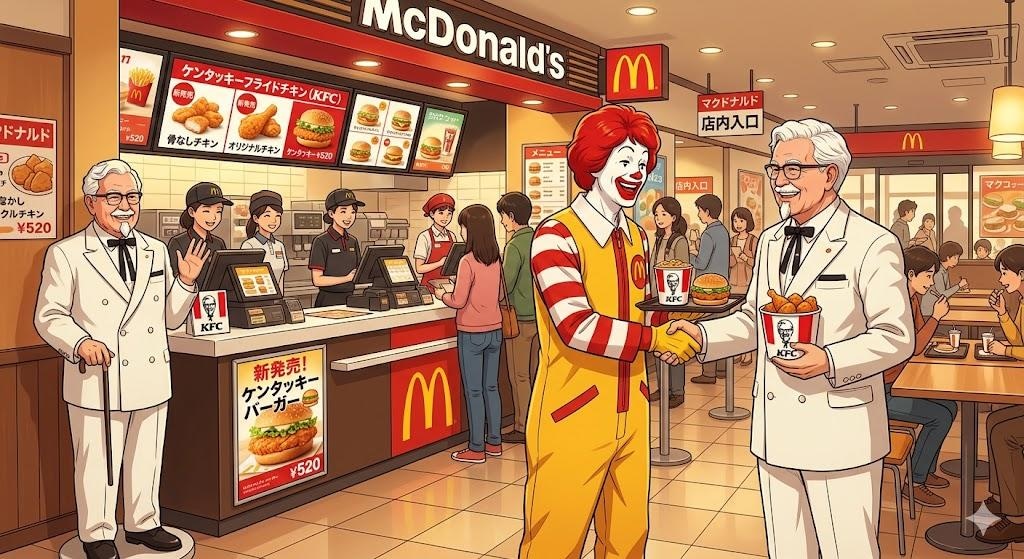 マックとKFCが合体
