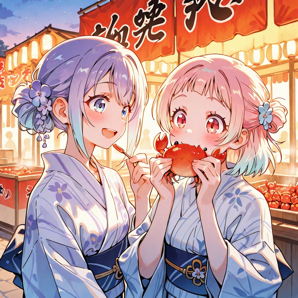 蟹祭り | の人気AIイラスト・グラビア