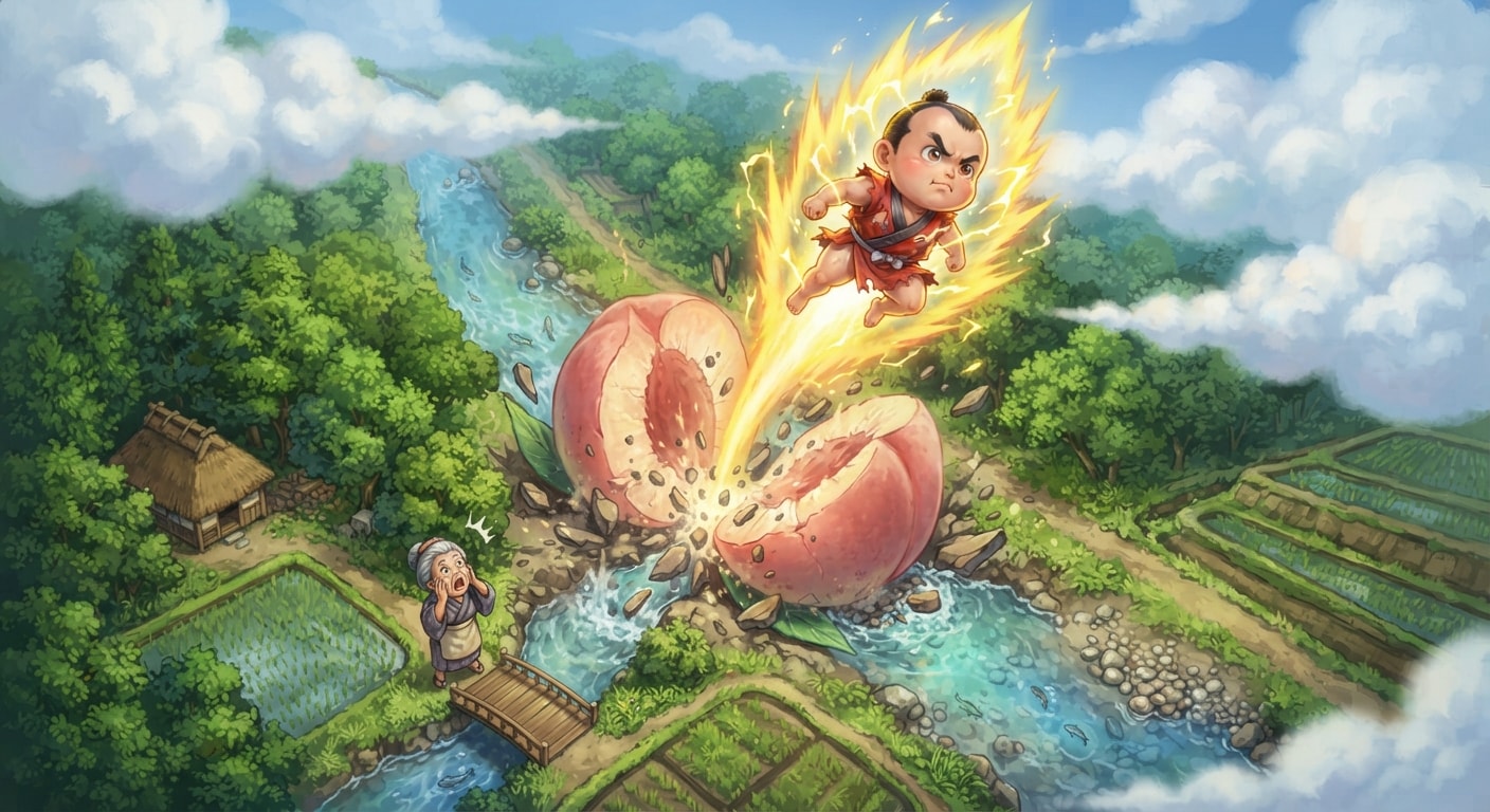 桃太郎爆誕！ | の人気AIイラスト・グラビア