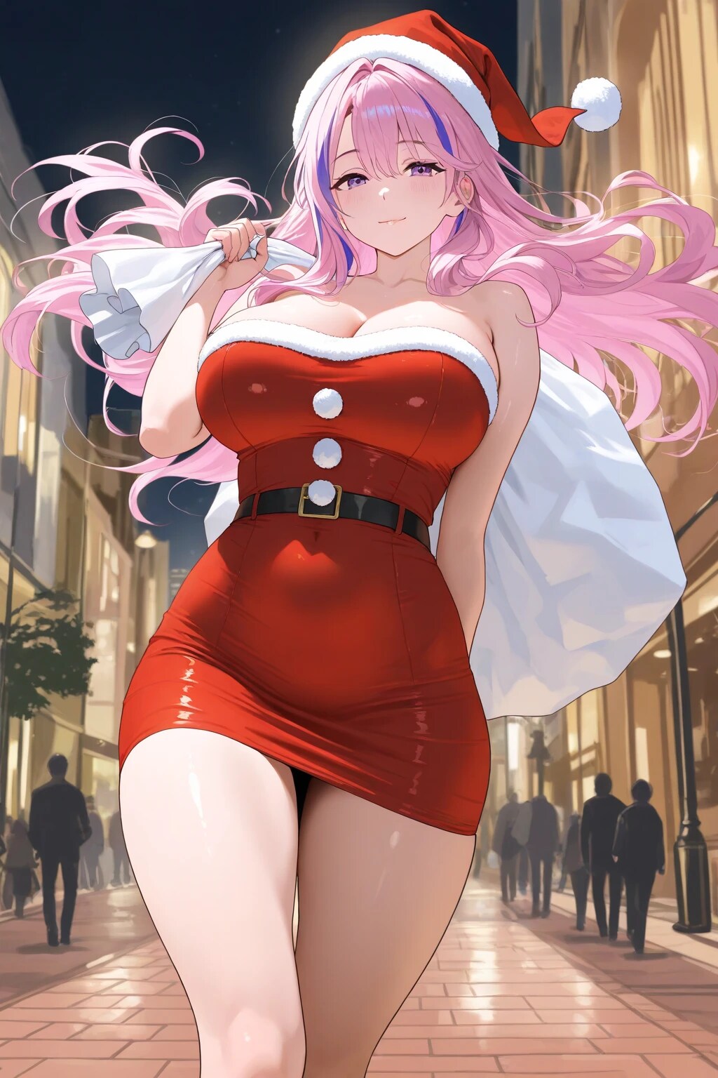 ほーら・・・いい子のみんなぁ プ・レ・ゼ・ン・ト♡ | の人気AIイラスト・グラビア