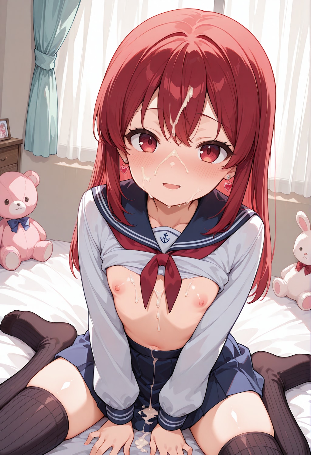 【illustrious・Lora紹介】ぶっかけ、垂れる