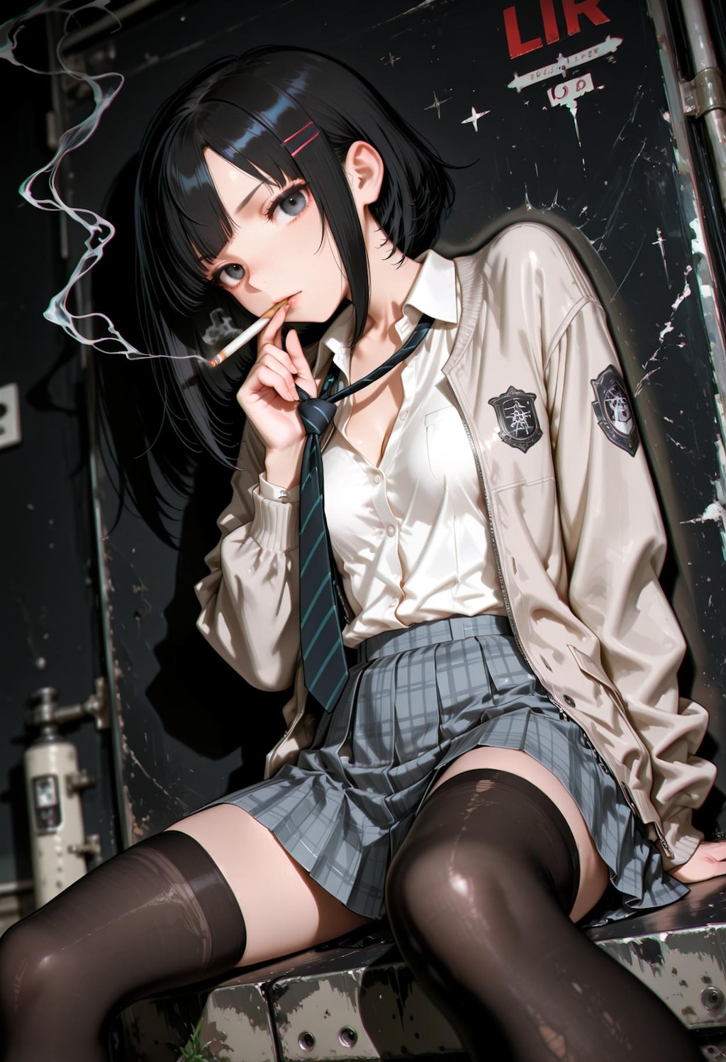 やさぐれ絶対領域