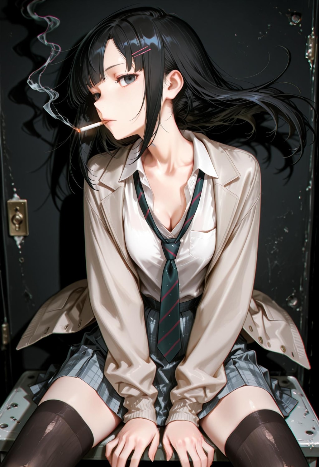 やさぐれ絶対領域