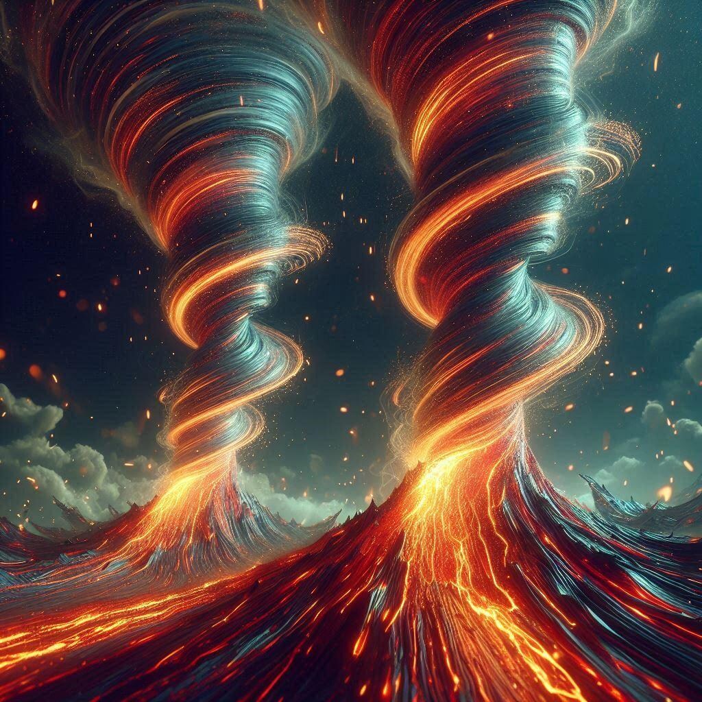 竜巻みたいなシャンデリア＝センスよし