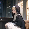 シスターさんの表と裏 5枚目